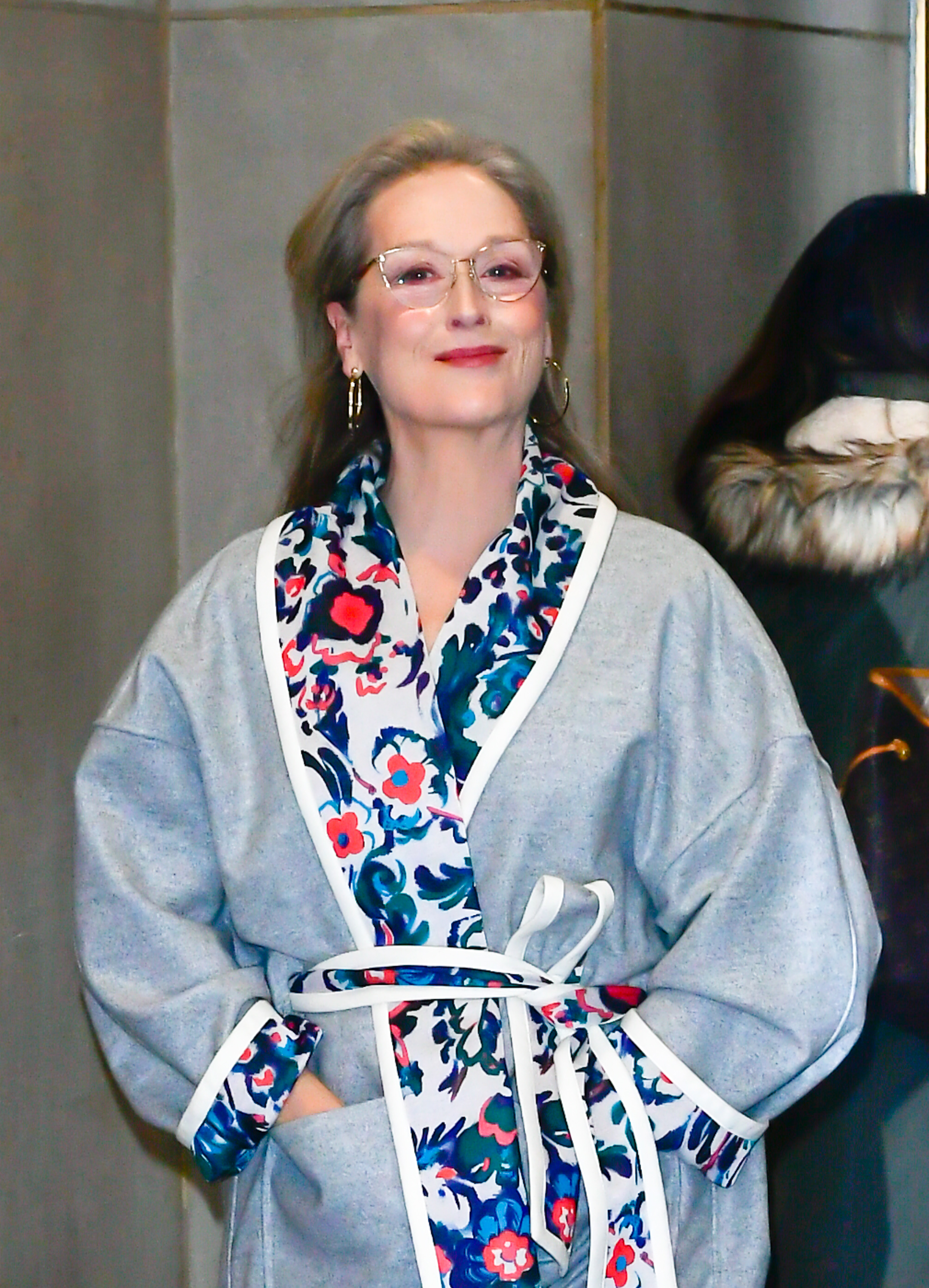 Meryl Streep est vue en train de sortir du Today Show à New York, le 7 décembre 2021. | Source : Getty Images