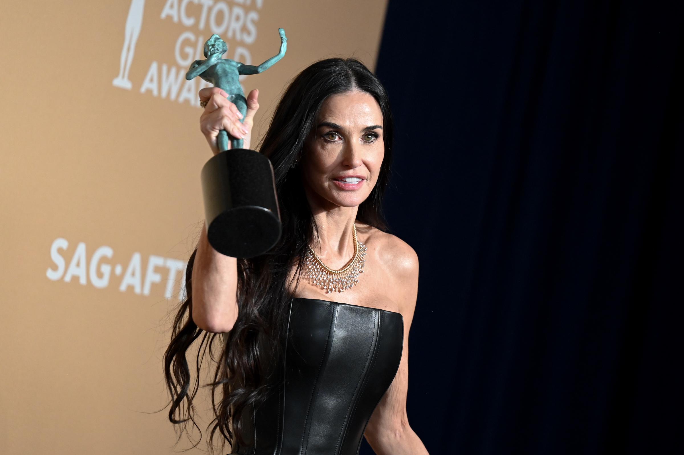 Demi Moore aux 31e Screen Actors Guild Awards | Source : Getty Images