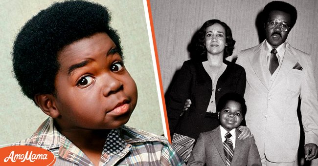 GAUCHE : Gary Coleman dans "Diff'rent Strokes". À DROITE : Coleman et ses parents, Sue et Willie Coleman, photographiés ensemble. | Photo : Getty Images