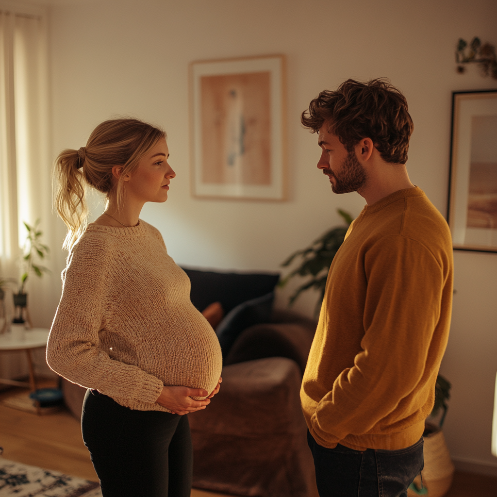 Une femme se plaignant à son mari | Source : Midjourney