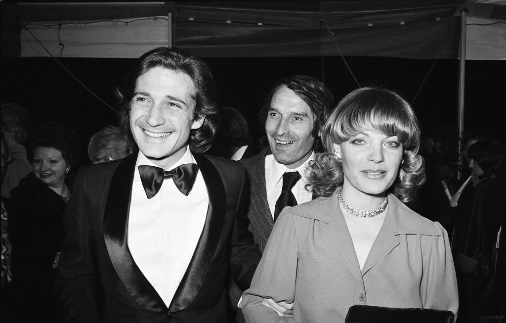 Romy Schneider et Daniel Biasini, Gala de l'Union, 1975. | Photo : Getty Images