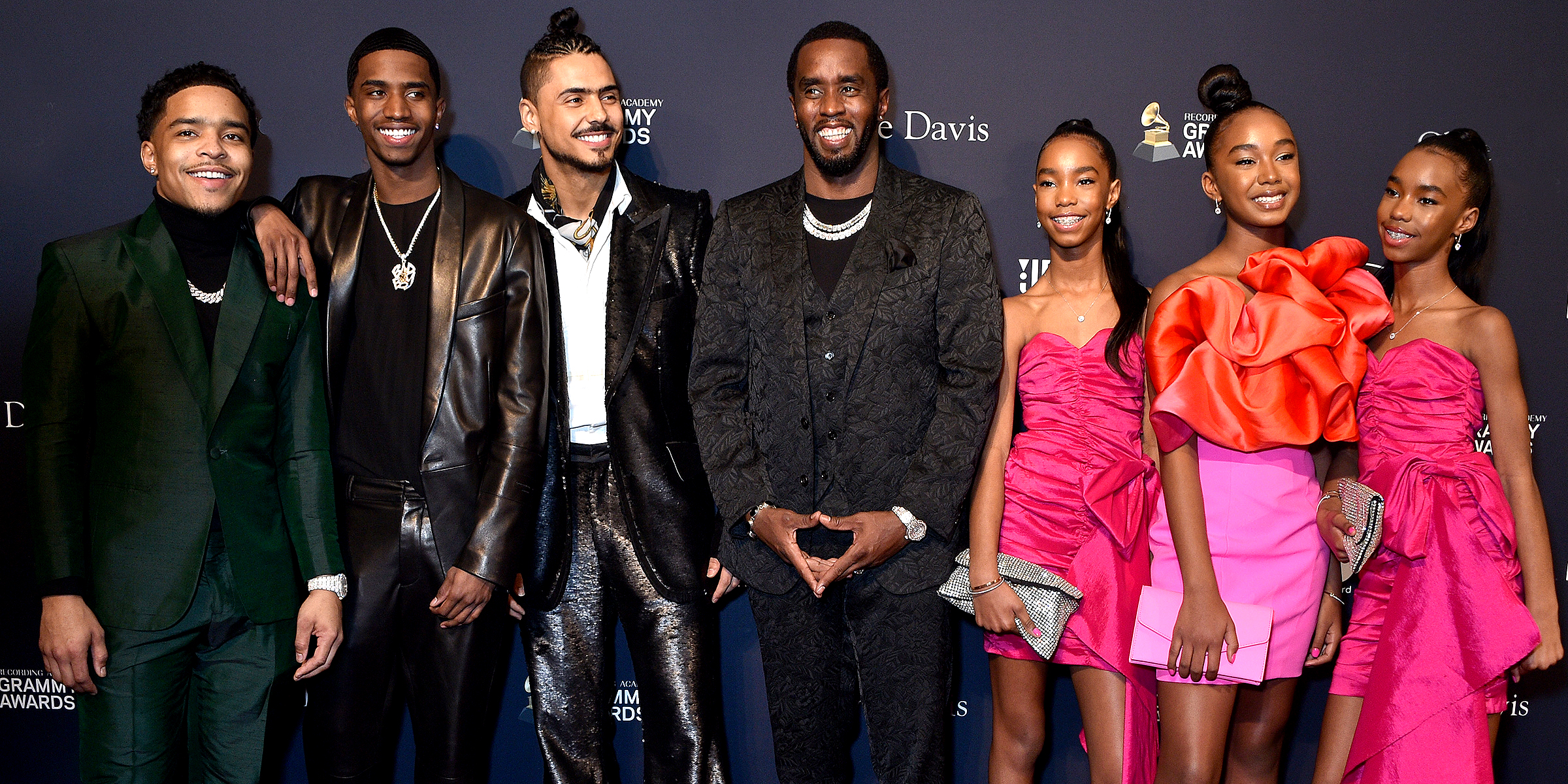 Sean "Diddy" Combs avec ses enfants | Source : Getty Images