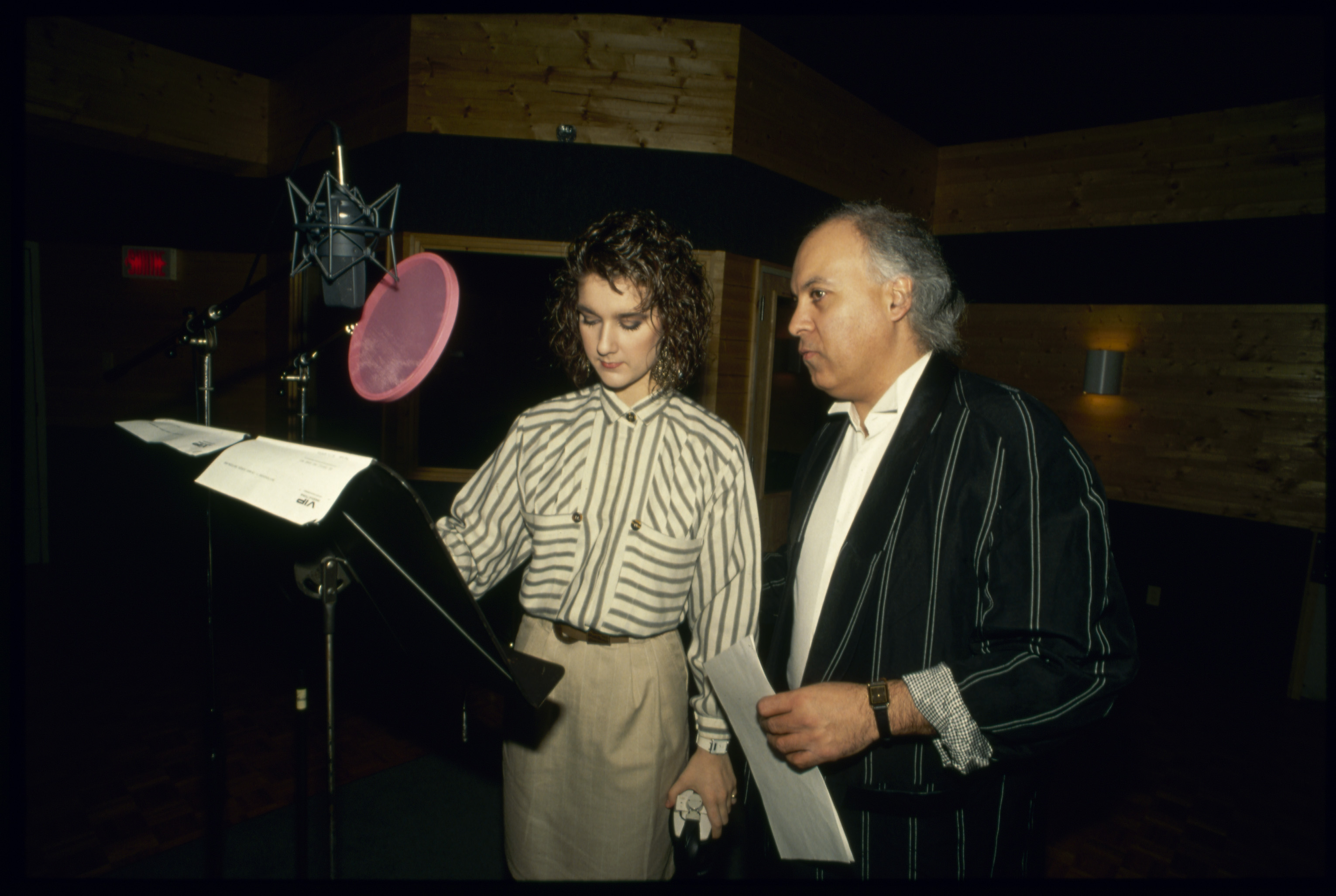 Céline Dion et René Angelil photographiés le 1er mars 1988 | Source : Getty Images