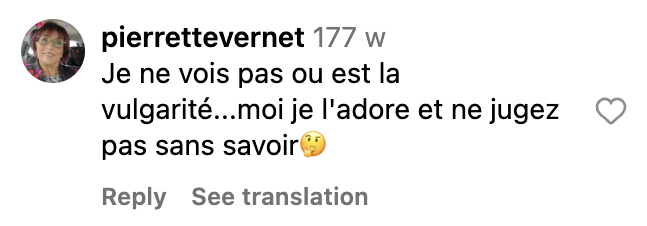 Commentaire d'internaute sur les tatouages de Louane | Source : capture instagram.com/watchoutforthetornado