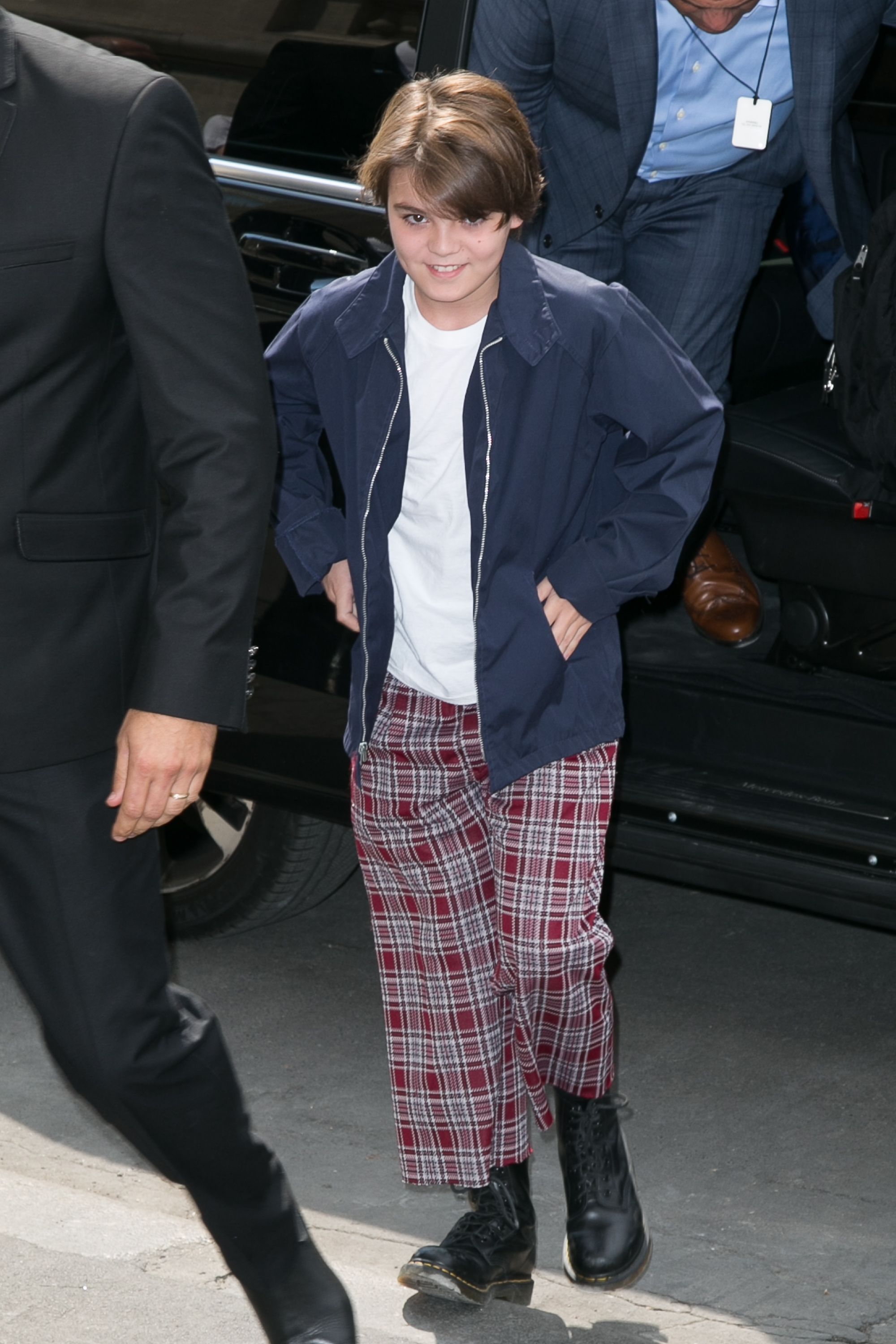 Jack Depp repéré à son arrivée pour le défilé Chanel dans le cadre de la Fashion Week Haute Couture Automne/Hiver 2015/2016 à Paris, France, le 7 juillet 2015 | Source : Getty Images