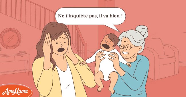 Une femme est choquée en voyant son enfant blessé | Photo : Amomama