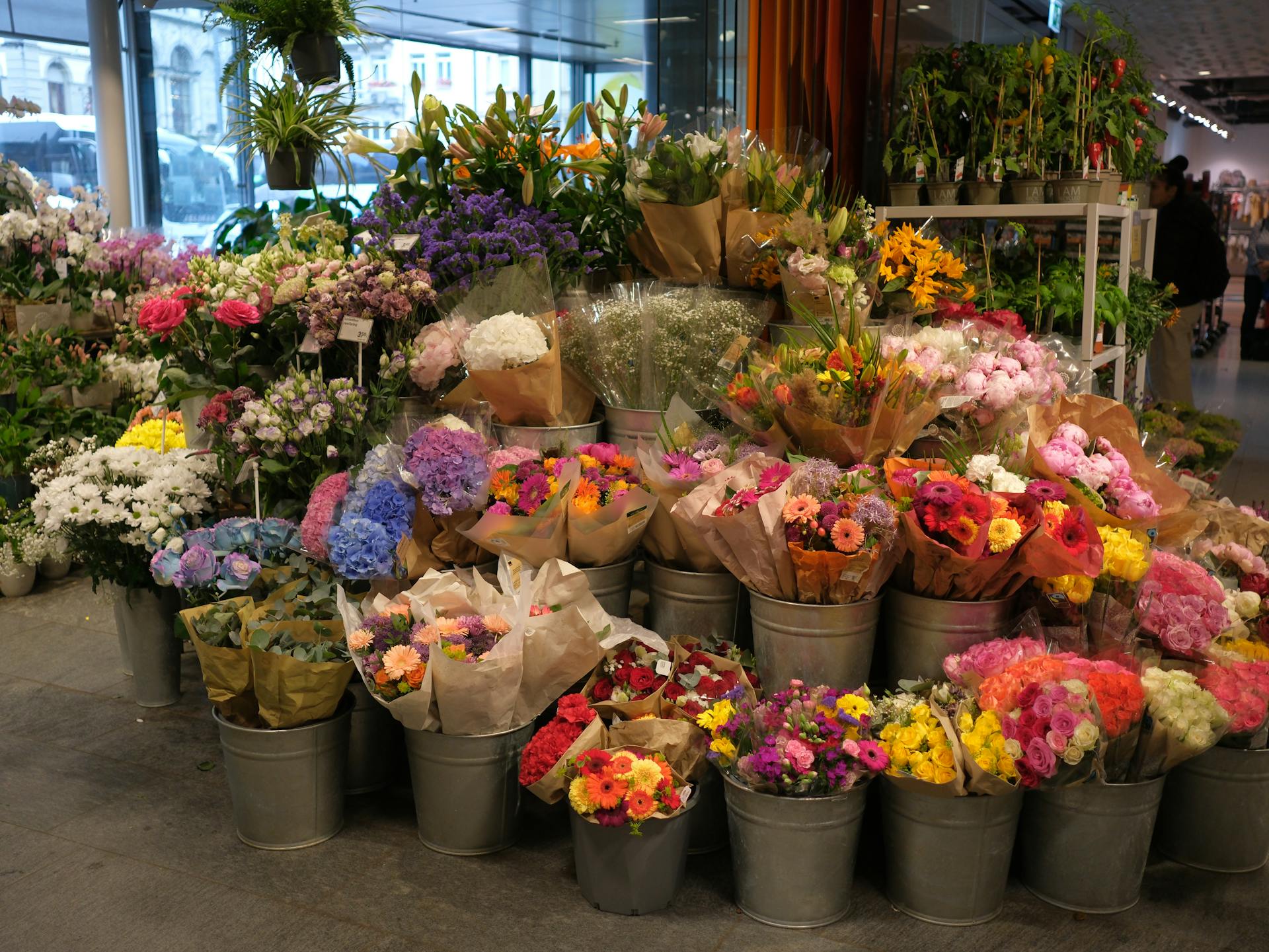 Un magasin de fleurs | Source : Pexels