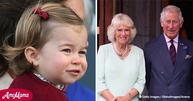 Adorable moment où la princesse Charlotte fait ses adieux au prince Charles et à Camilla