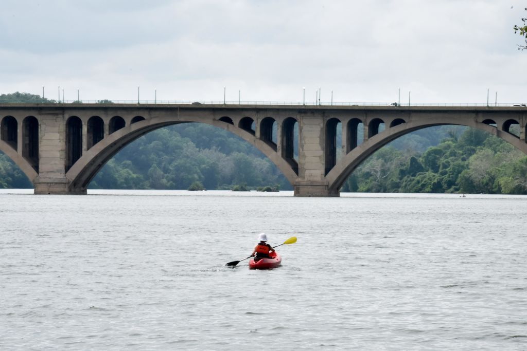 Potomac River le 29 mai 2020, à Washington, DC. | Source : Getty Images