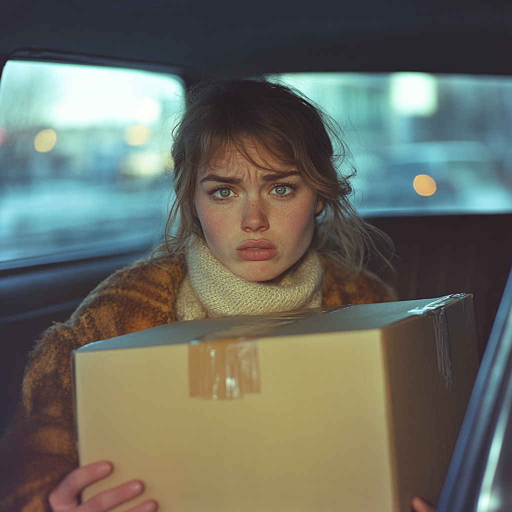 A distraught woman packs her bags to leave | Source: Midjourney