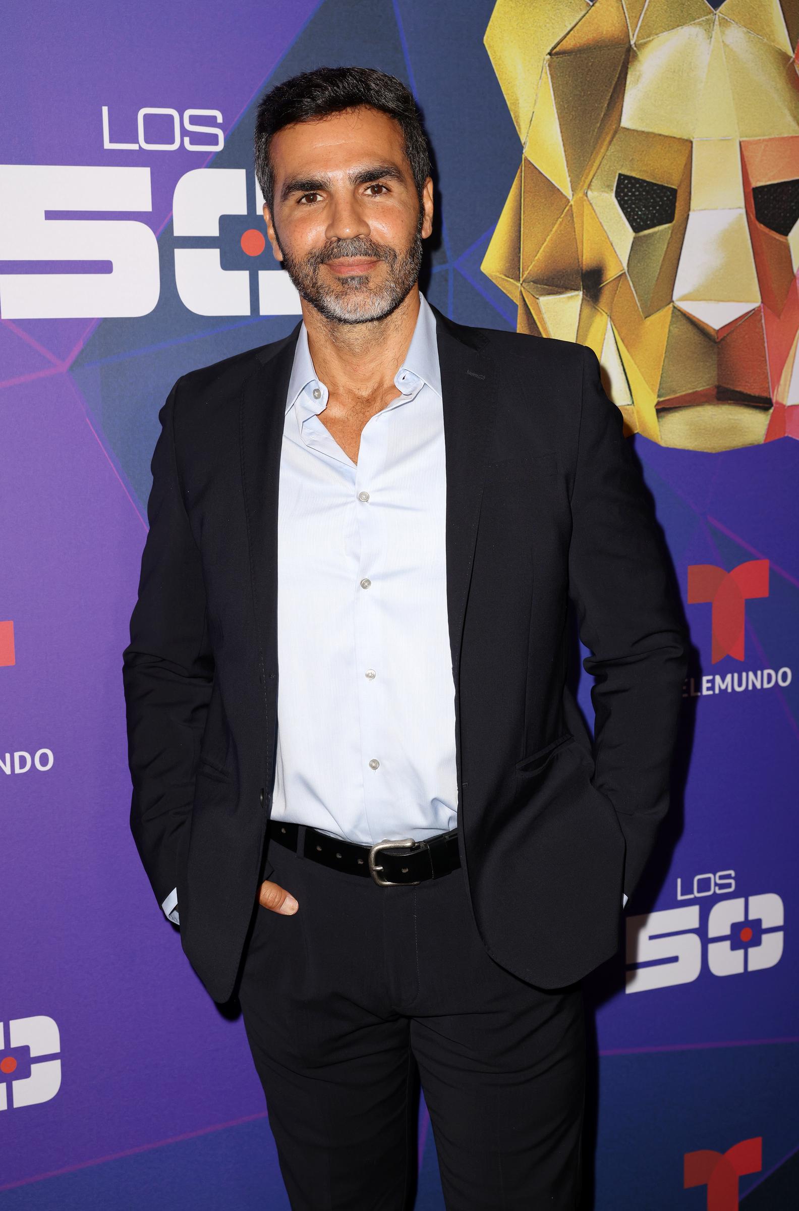 Ojani Noa est vu lors de l'événement d'avant-première VIP "Les Cinquante" de Telemundo, le 17 juillet 2023 à Miami, en Floride. | Source : Getty Images