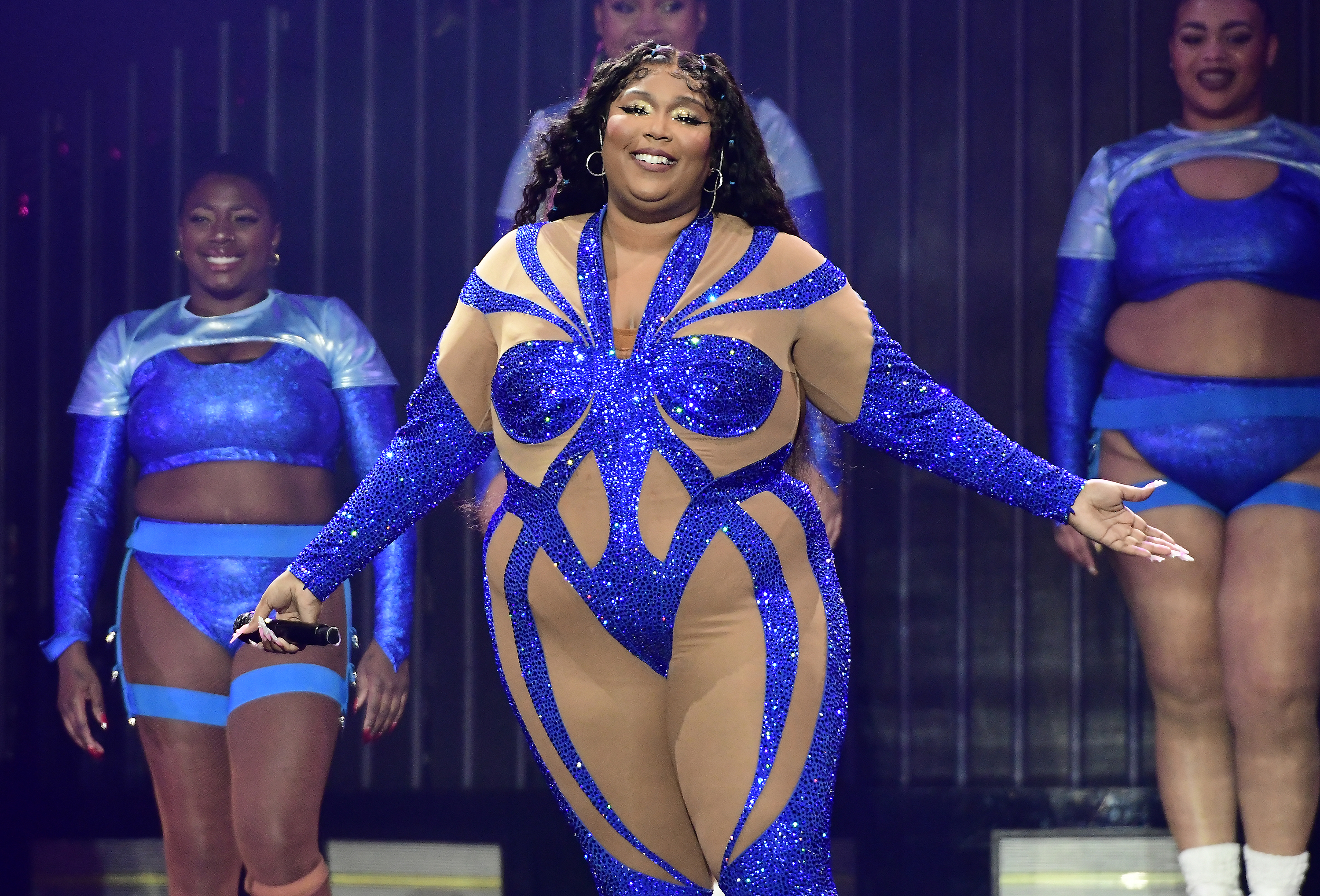 Lizzo se produit dans le cadre de la sortie de son album "Special" à San Francisco, Californie, le 12 novembre 2022. | Source : Getty Images