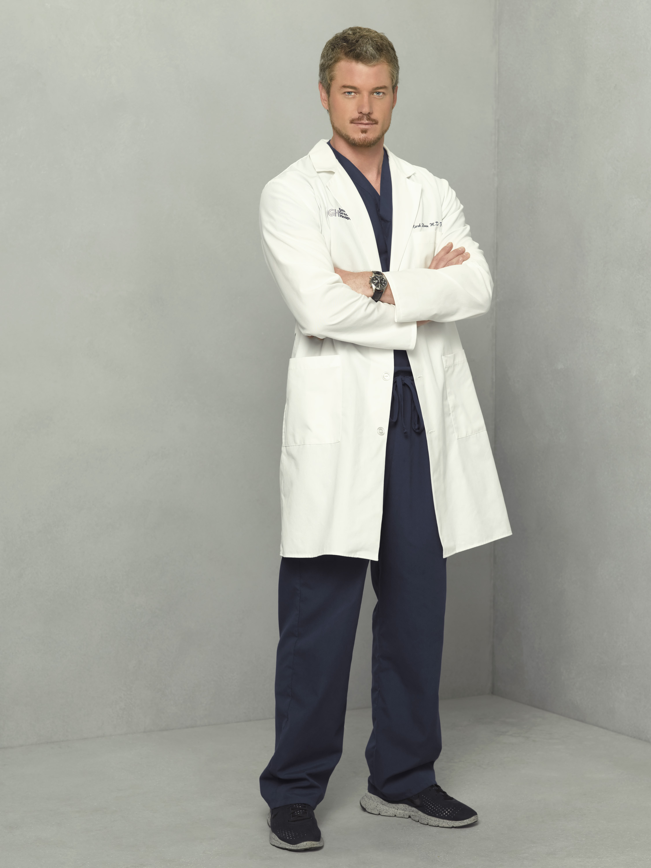 Eric Dane dans le rôle de Mark Sloan dans « Grey's Anatomy » en 2007. | Source : Getty Images
