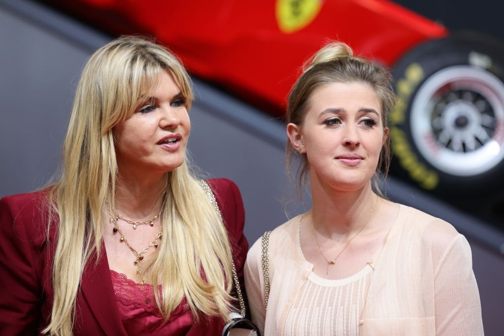 Corinna Schumacher et sa fille. І Source : Getty Images