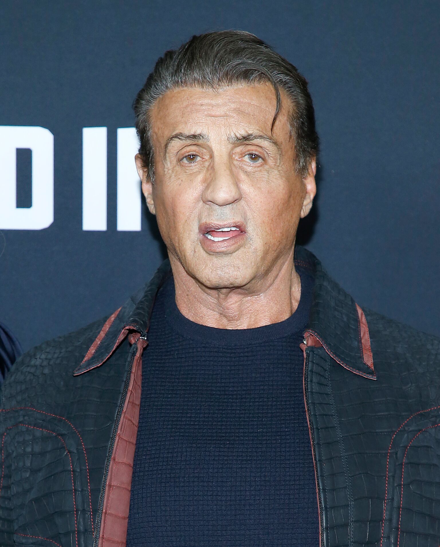 Sylvester Stallone à la projection de "Creed II" | Getty Images
