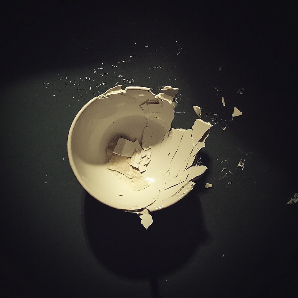 Une tasse cassée | Source : Midjourney