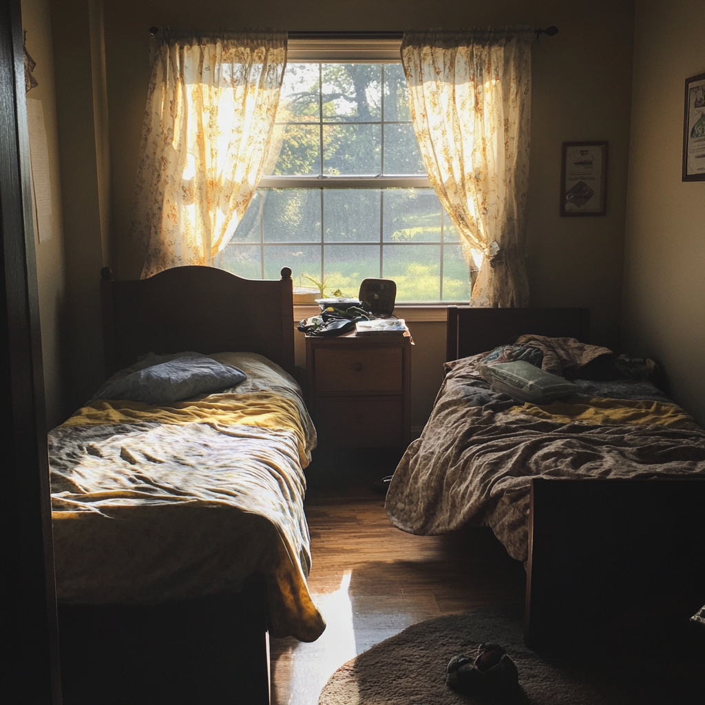 Une chambre dans un foyer d'accueil | Source : Midjourney