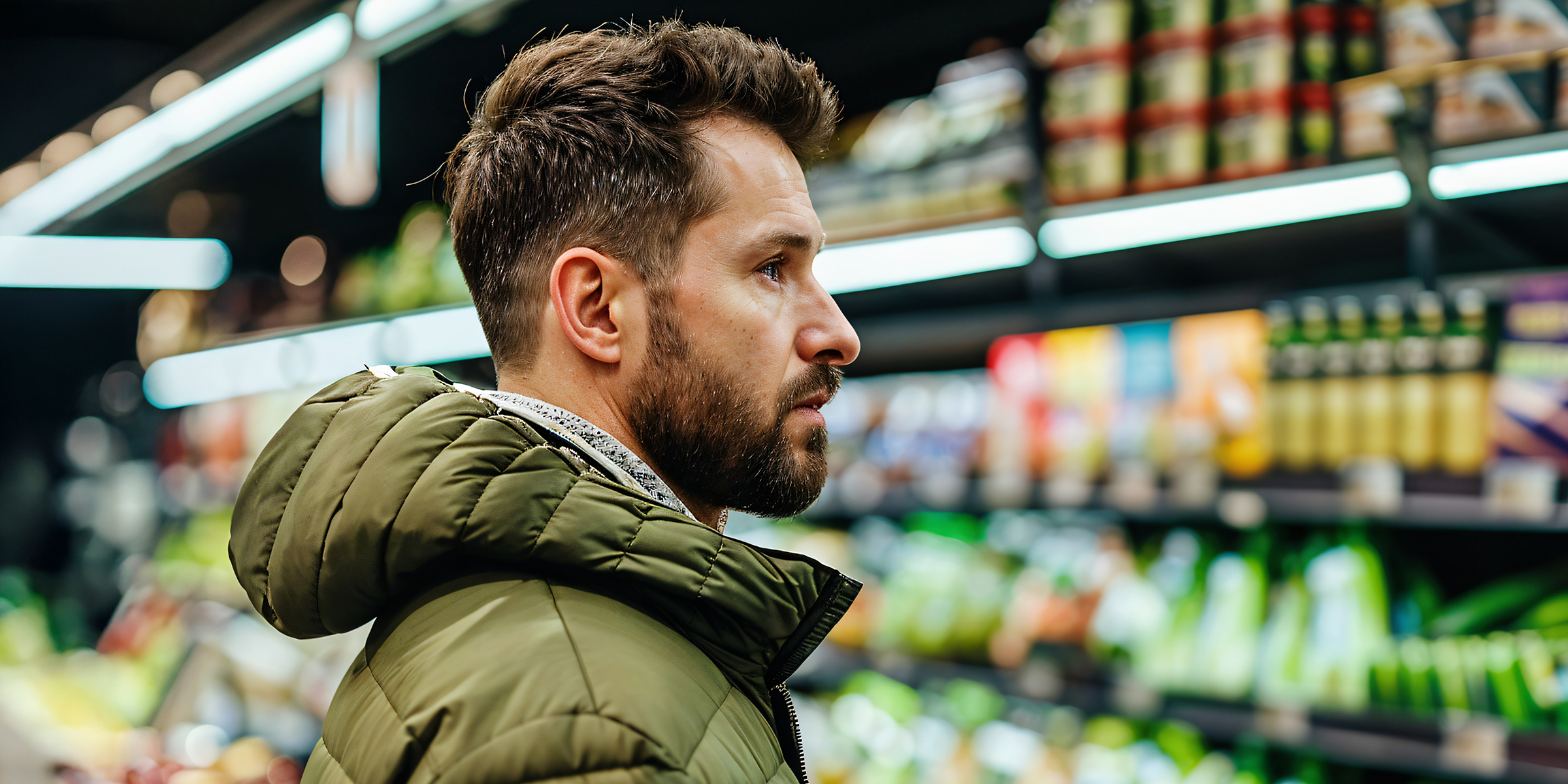 Un homme dans un supermarché | Source : Freepik.com/freepik