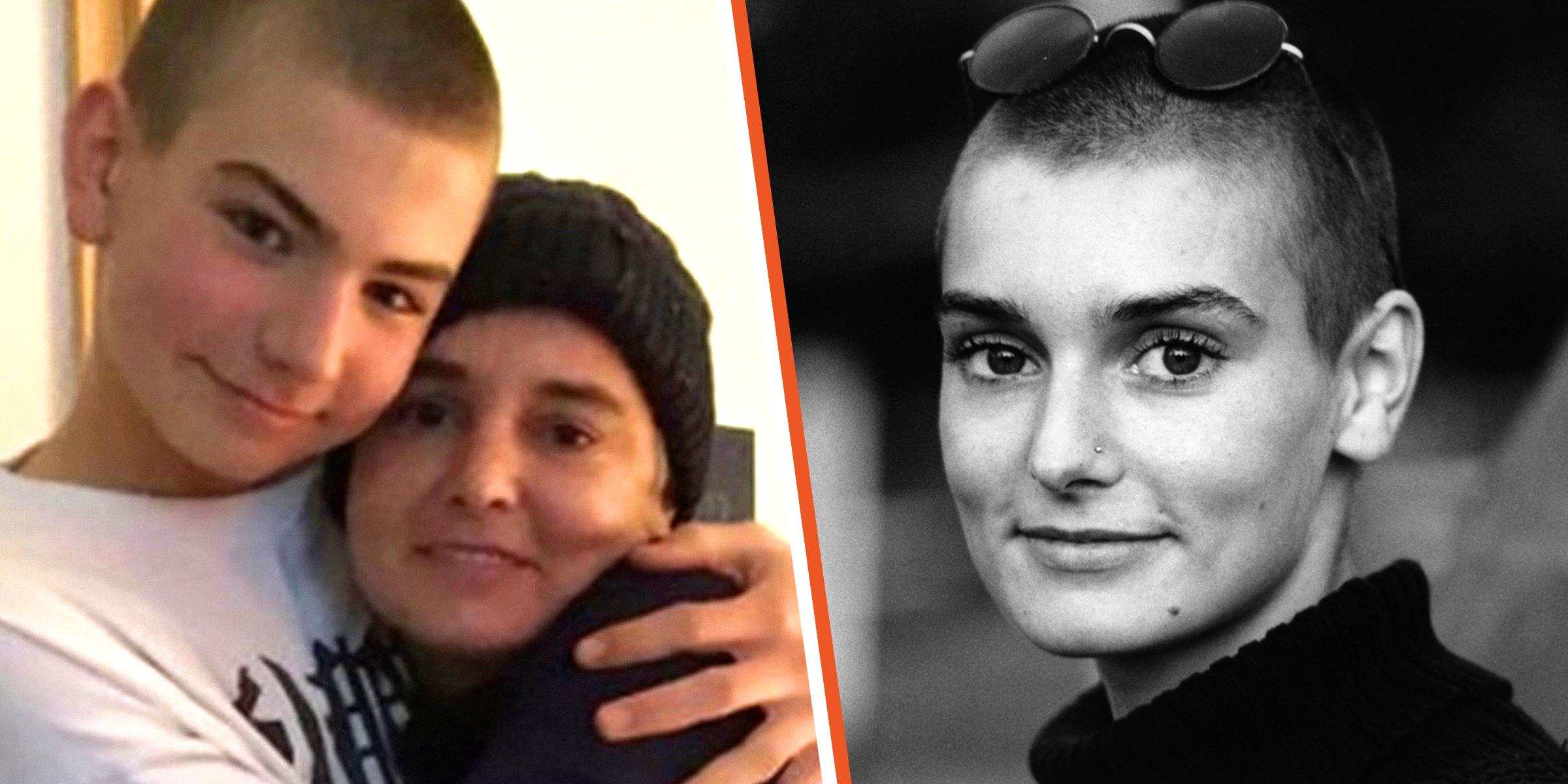 Shane et Sinéad O'Connor | Sources : Twitter/786OmShahid | Getty Images