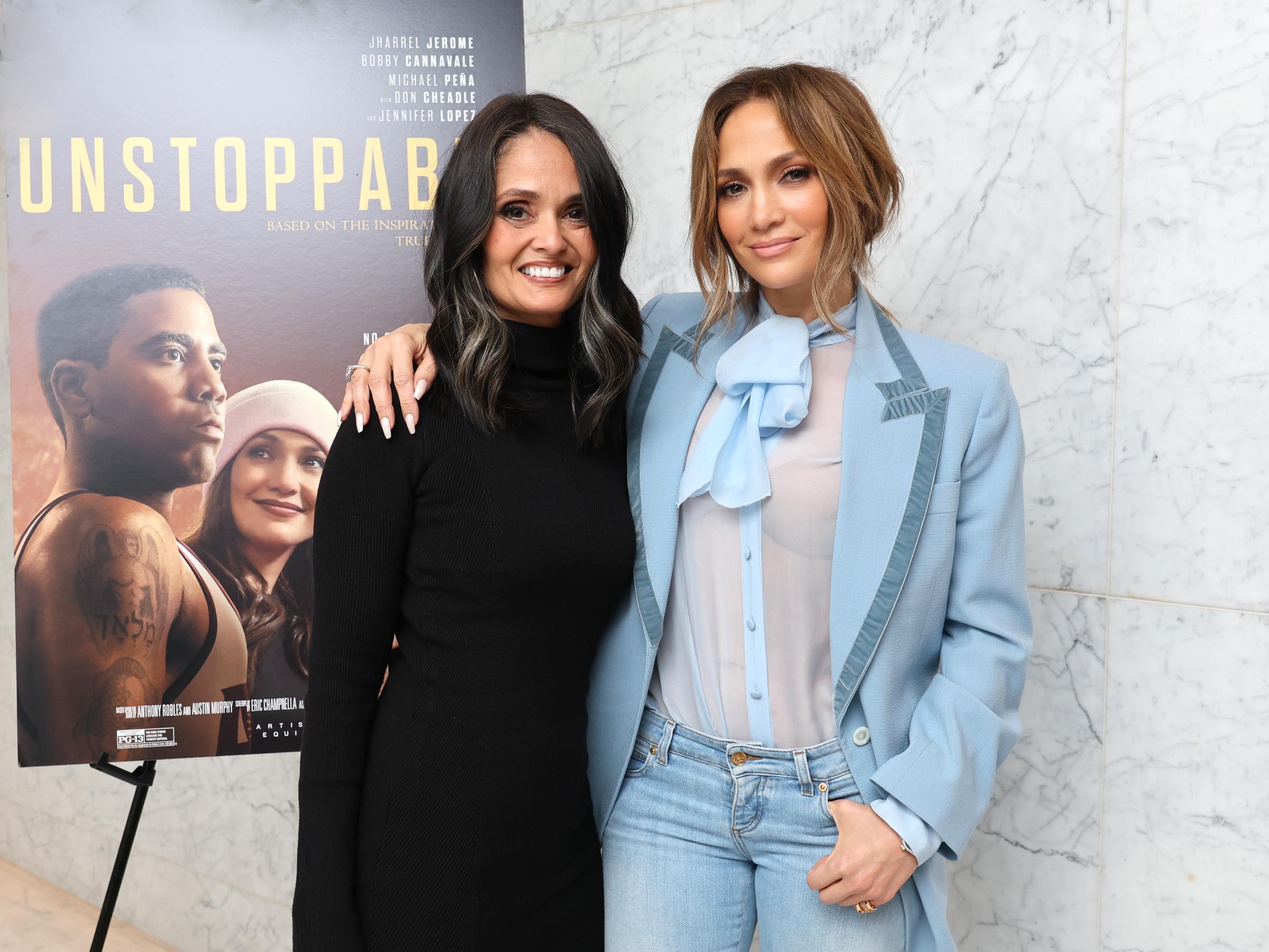 Judy Robles and Jennifer Lopez le 15 décembre 2024, à Los Angeles, Californie | Source : Getty Images