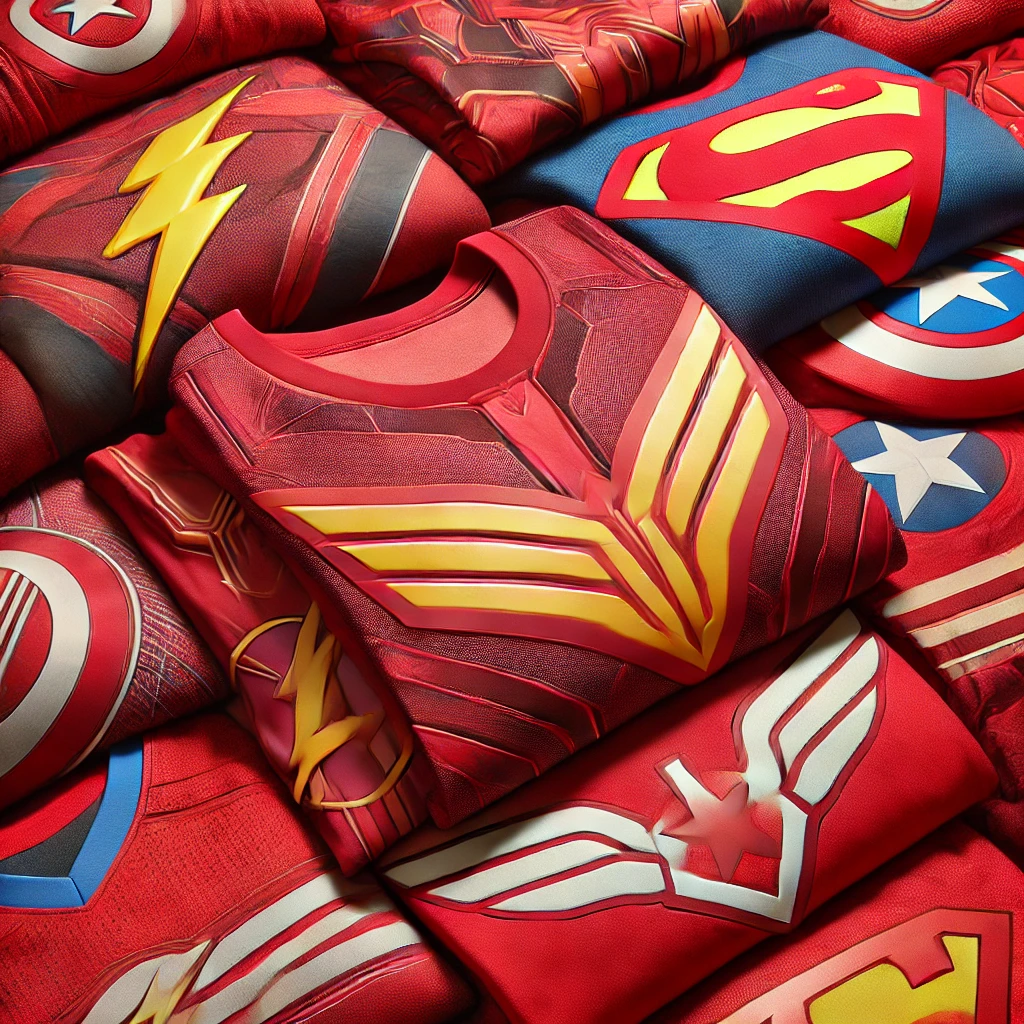 Maillots de super-héros | Source : DALL-E