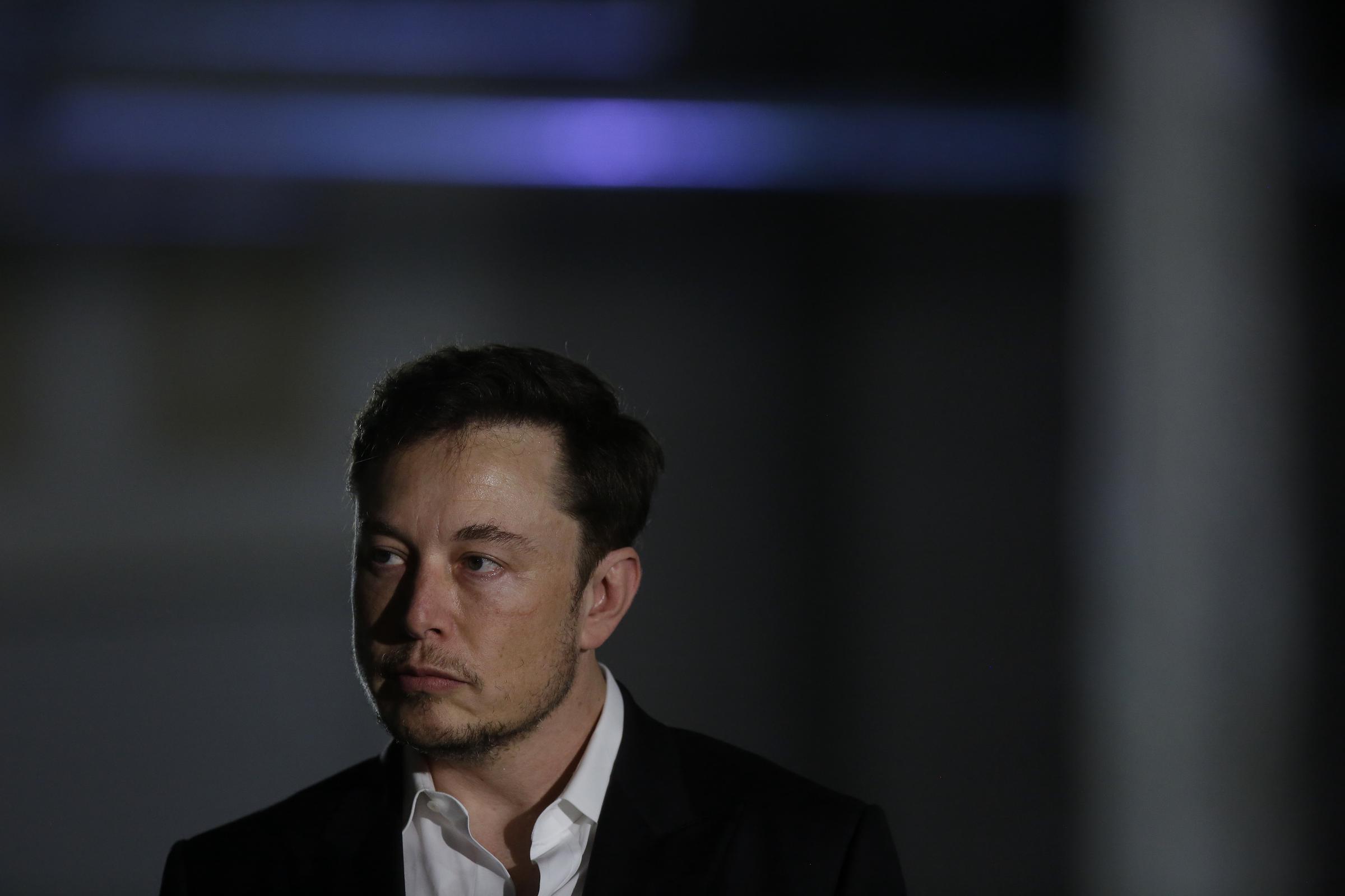 Elon Musk lors d'une conférence de presse à Chicago, dans l'Illinois, le 14 juin 2018 | Source : Getty Images