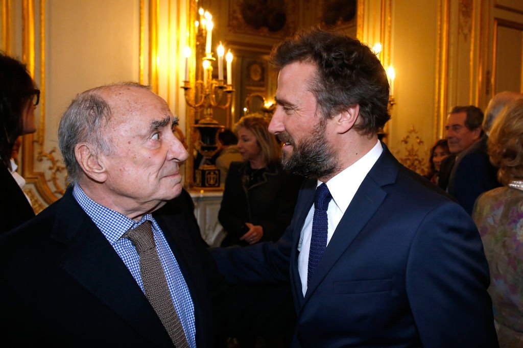 L'acteur Claude Brasseur et son fils Alexandre Brasseur. І Sources : Getty Images