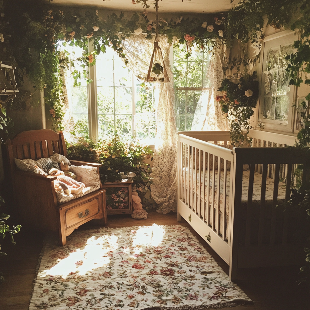 La chambre d'un bébé | Source : Midjourney