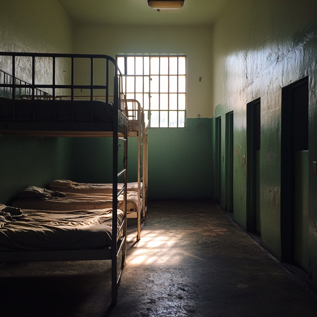 A cell in a prison | Source: Midjourney