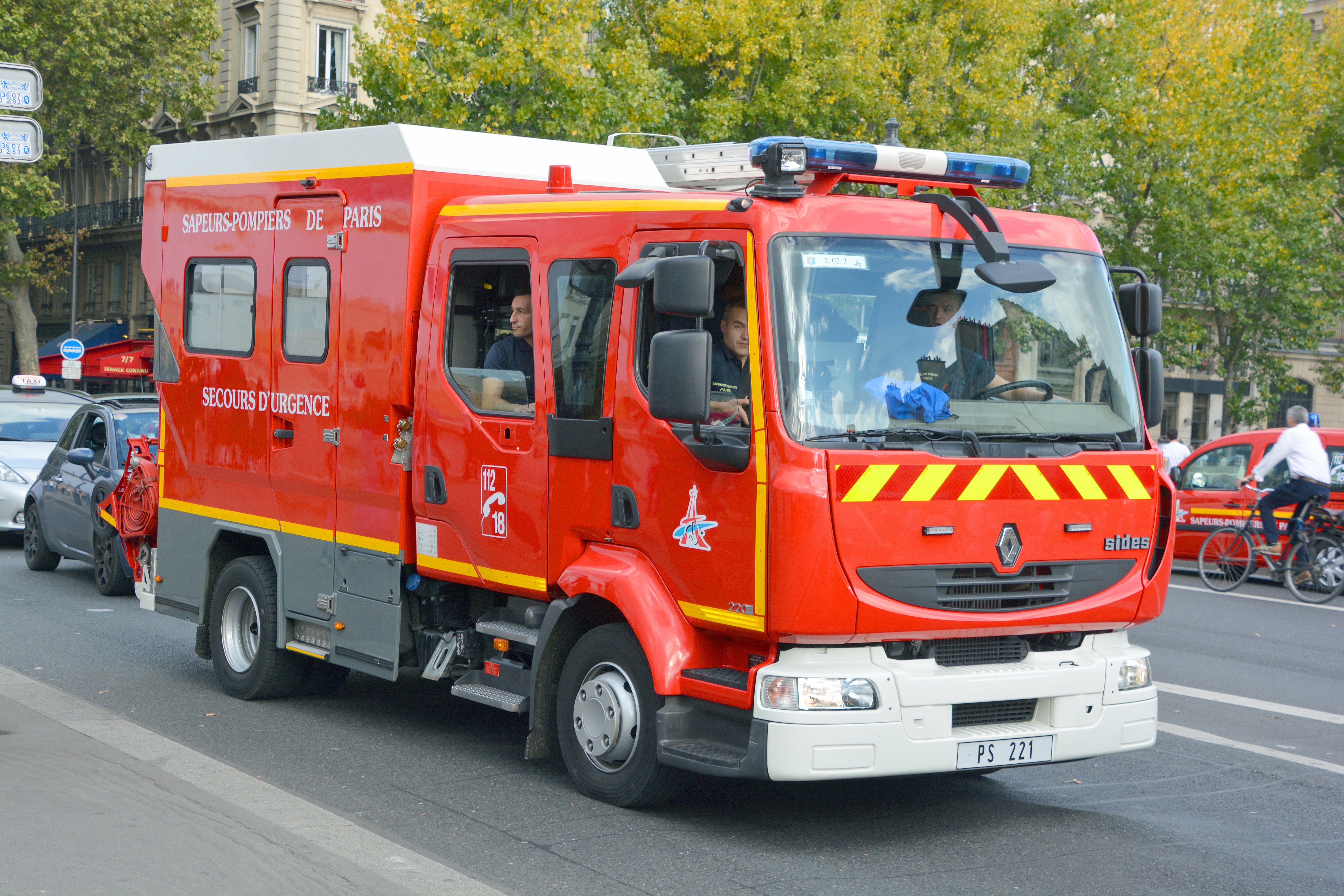 Un véhicule de pompier | photo : shutterstock