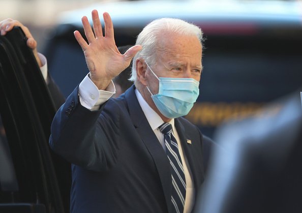 Le président américain élu Joe Biden le 10 novembre 2020 à Wilmington. | Photo : Getty Images