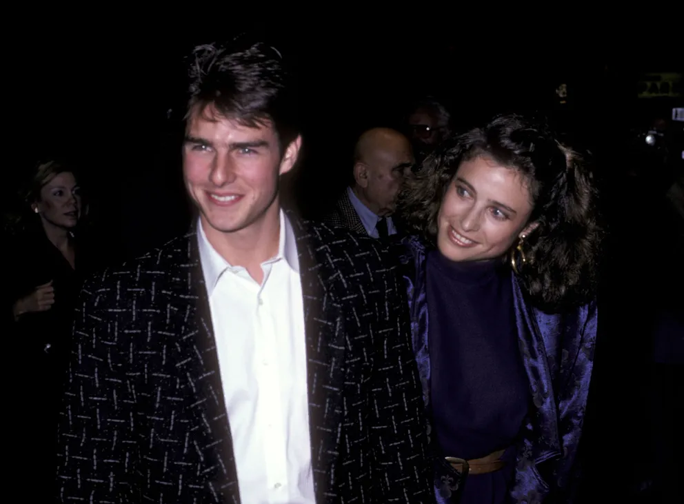 Tom Cruise et Mimi Rogers à New York en 1986. | Source : Getty Images