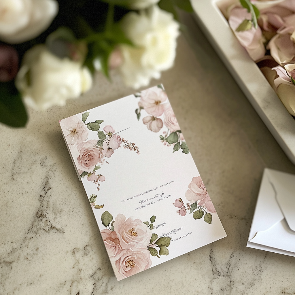 Une invitation de mariage | Source : Midjourney