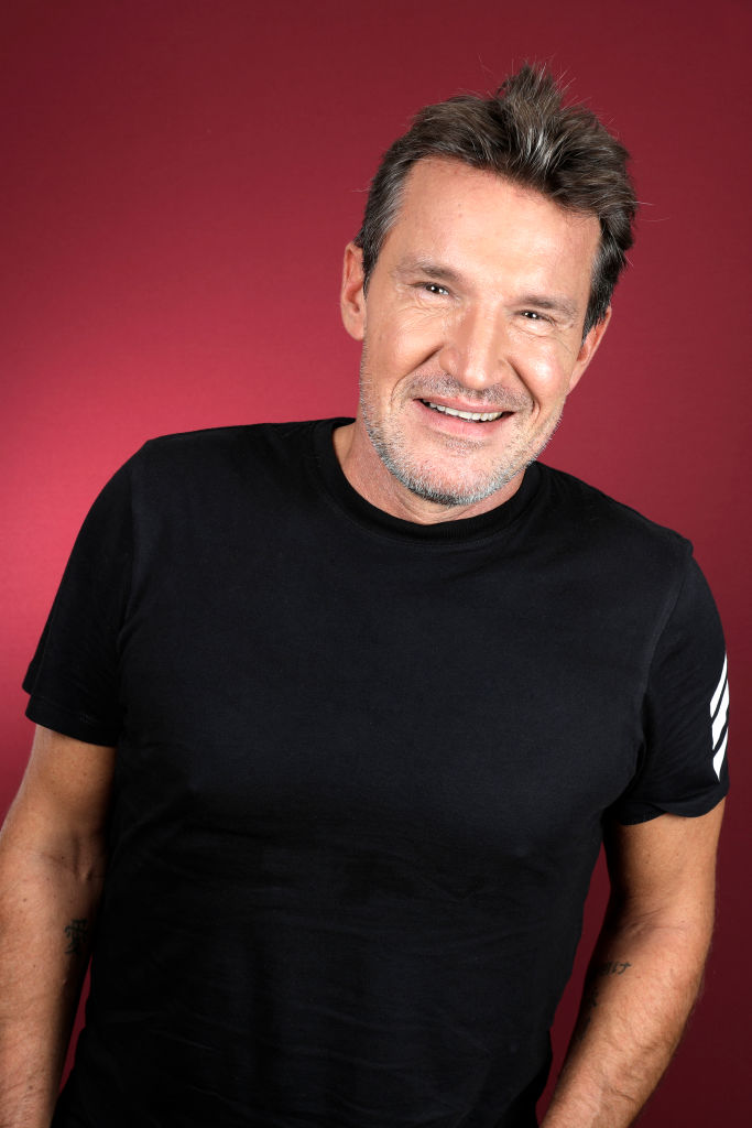 Le présentateur de télévision Benjamin Castaldi pose lors d'une séance photo à Paris, en France, le 25/09/2023 I Source : Getty Images