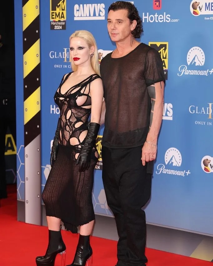 Xhoana Xheneti et Gavin Rossdale assistent aux MTV EMAs 2024, d'après un post daté du 11 novembre 2024 | Source : Instagram/gavinrossdale