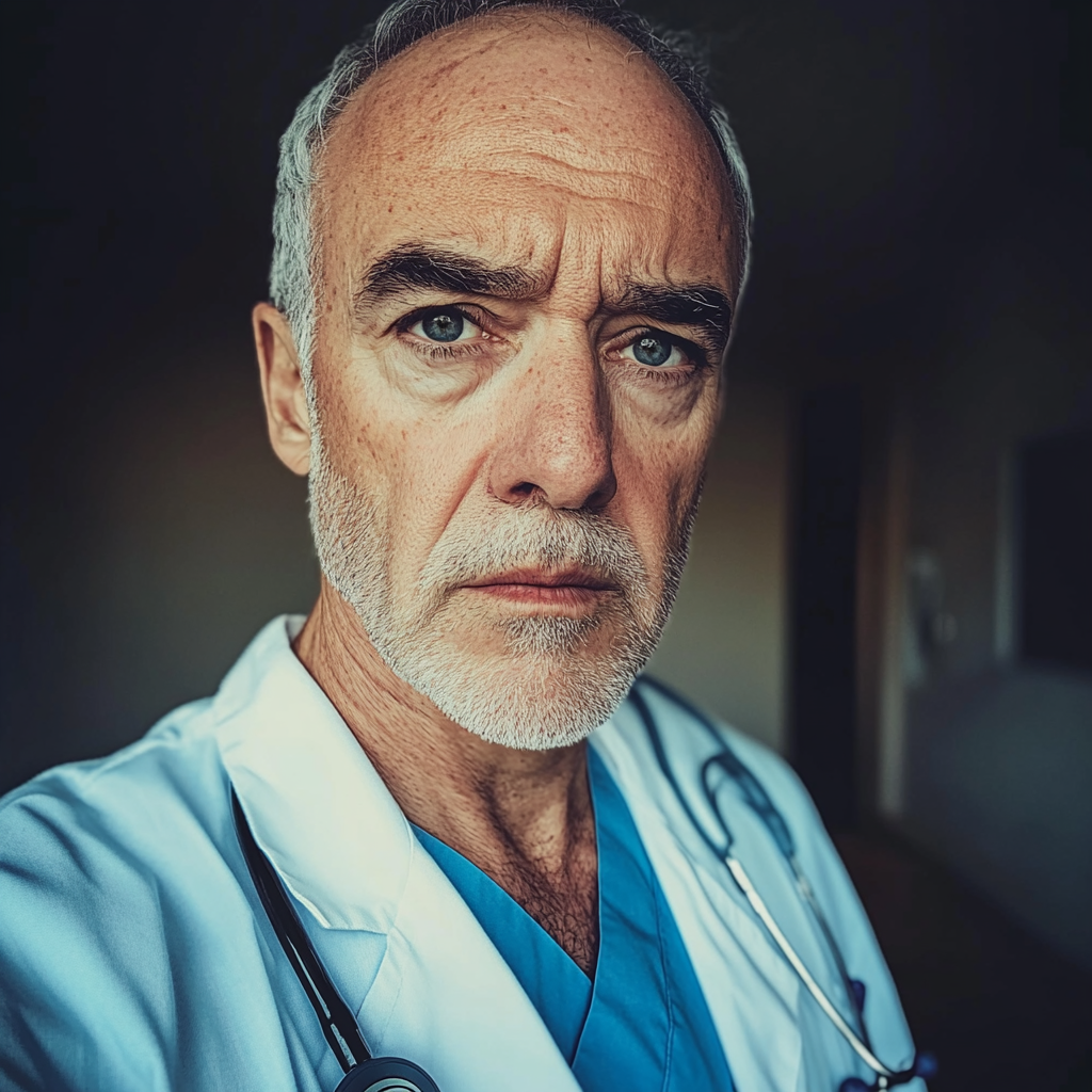 Gros plan sur un médecin | Source : Midjourney