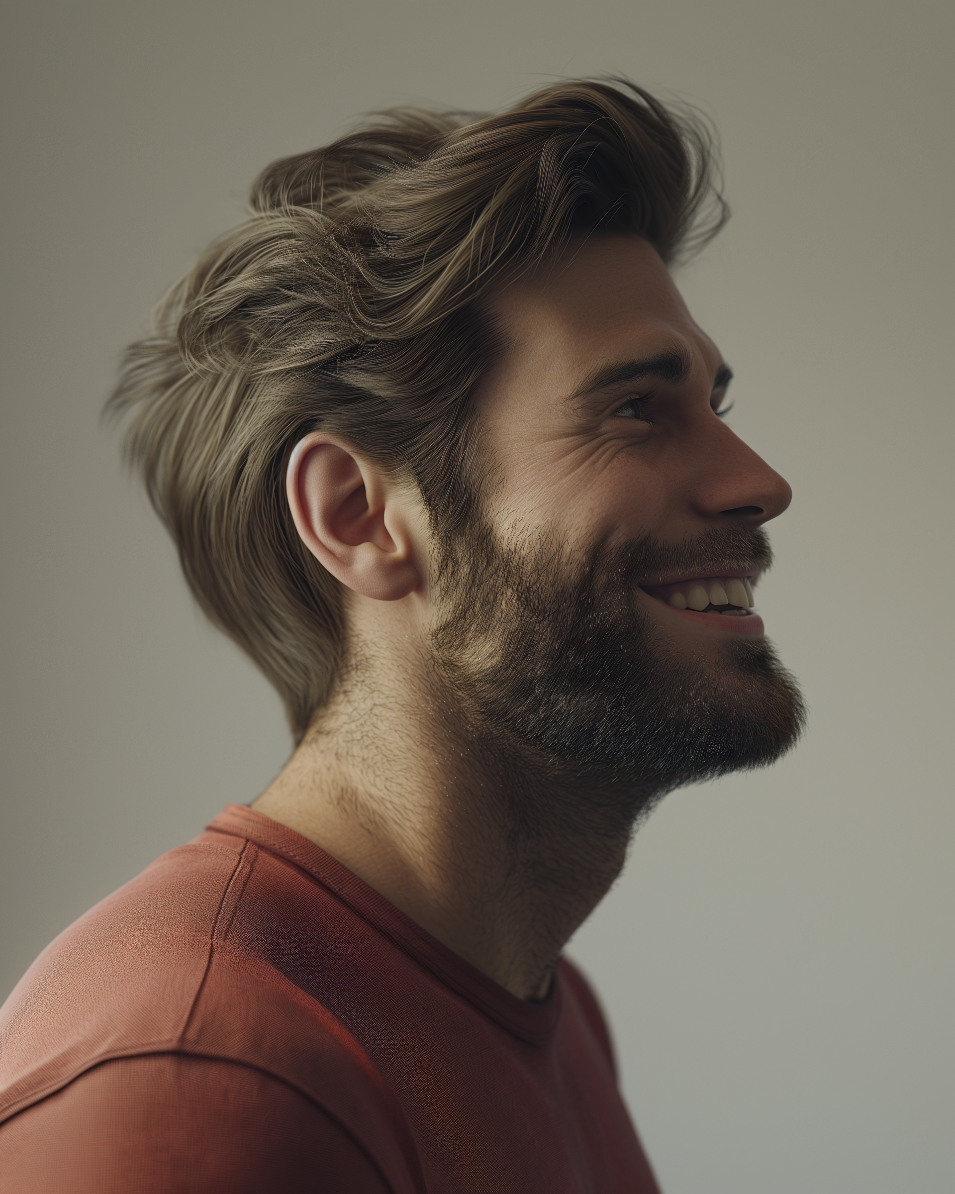 Un homme souriant | Source : Midjourney