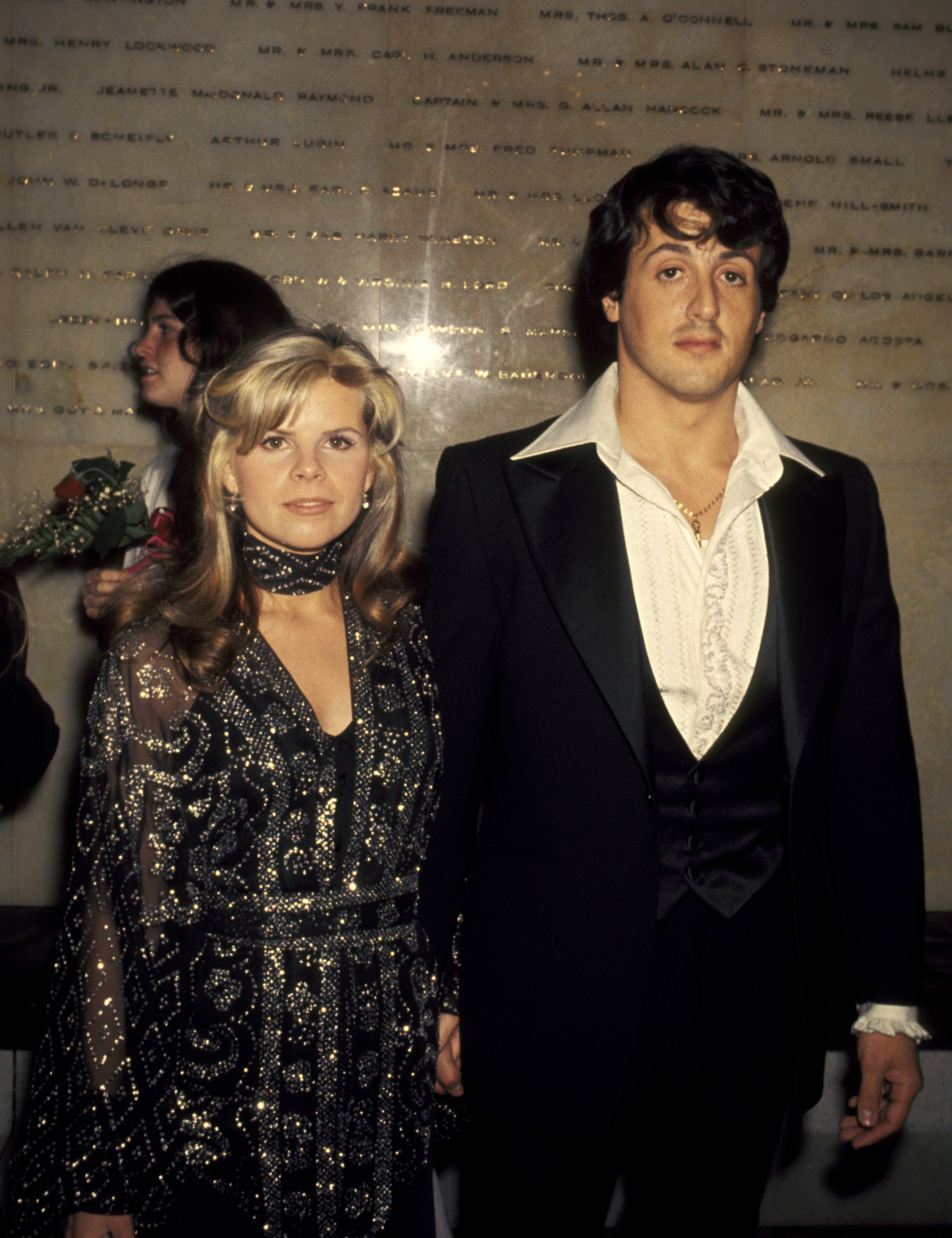 Sylvester Stallone et Sasha Czack le 28 mars 1977 | Source : Getty Images