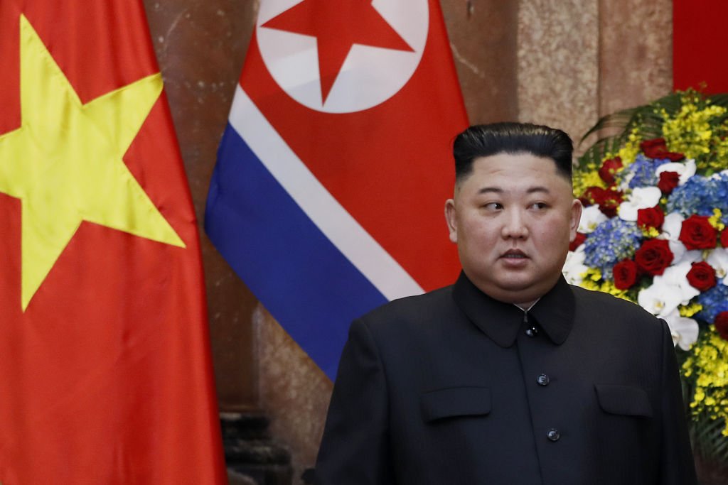Kim Jong-un à Hanoï durant sa visite du Vietnam le 1 mars 2019. l Source : Getty Images