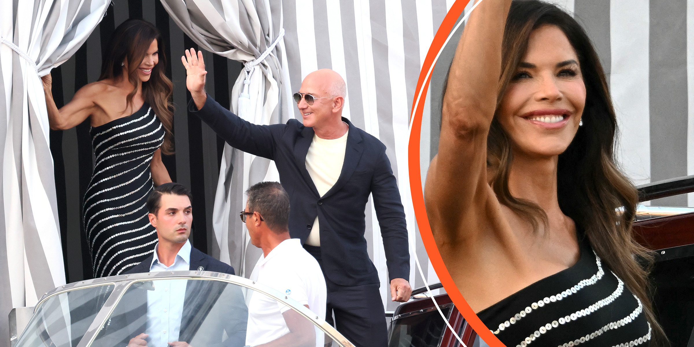 Lauren Sánchez et Jeff Bezos | Lauren Sánchez | Source : Getty Images