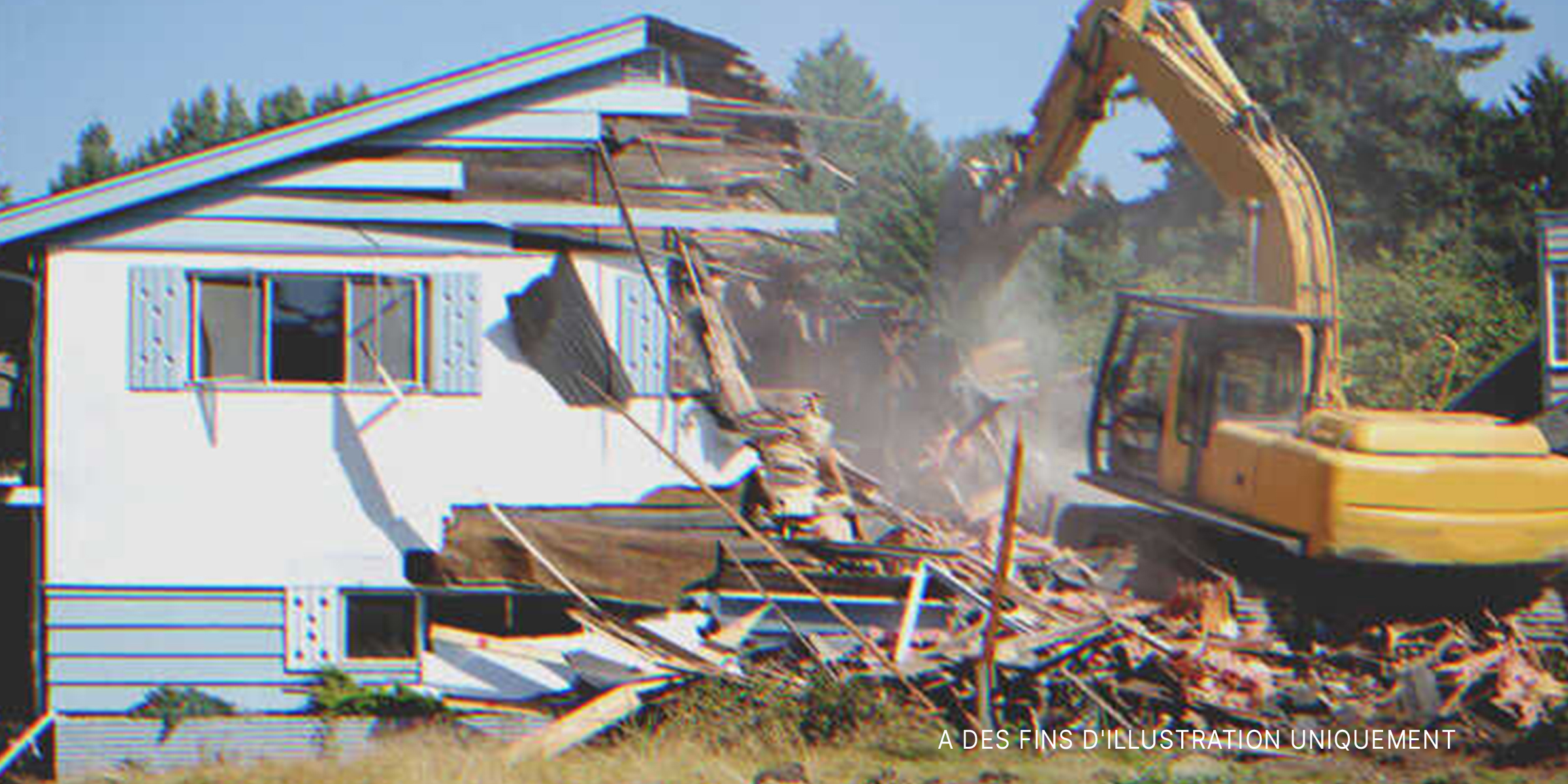 Une maison démolie | Source : Getty Images