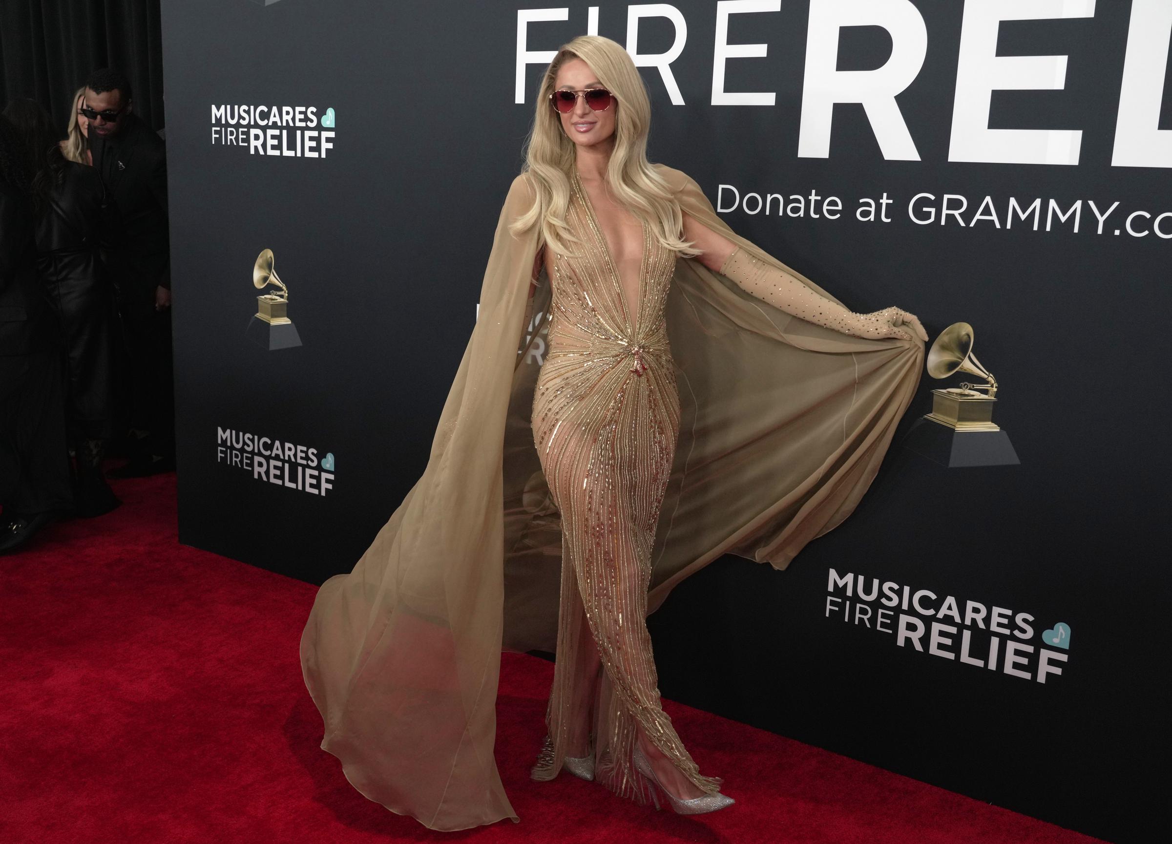 Paris Hilton lors de la 67e cérémonie des Grammy Awards le 2 février 2025. | Source : Getty Images