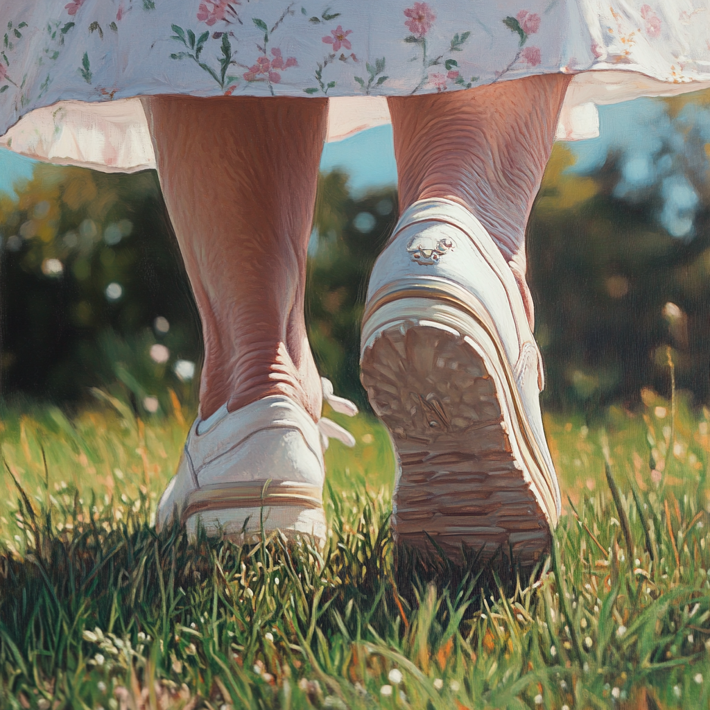 Une femme qui s'éloigne | Source : Midjourney
