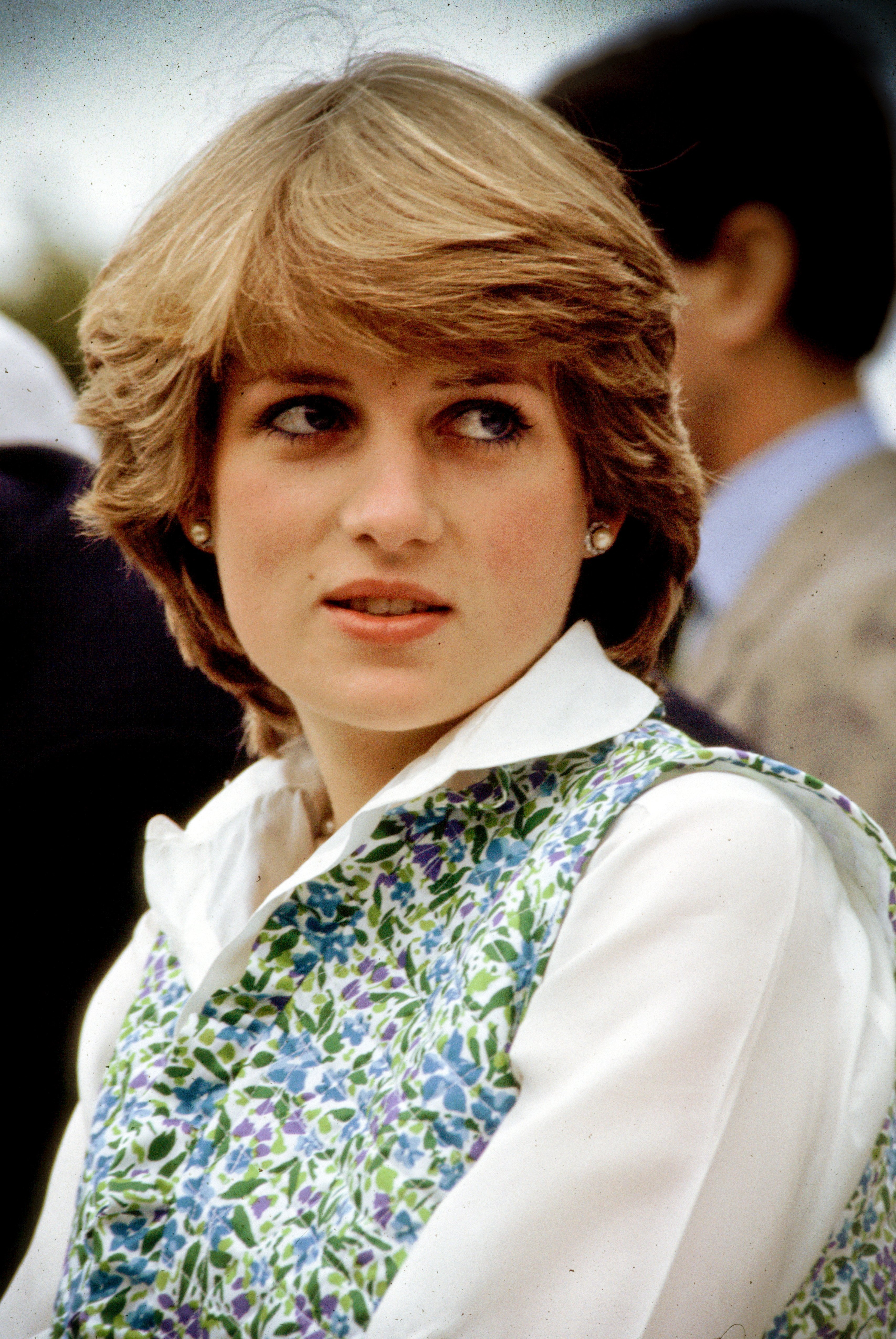 Lady Diana Spencer lors d'un match de polo à Hampshire, 1981. | Source: Getty Images.