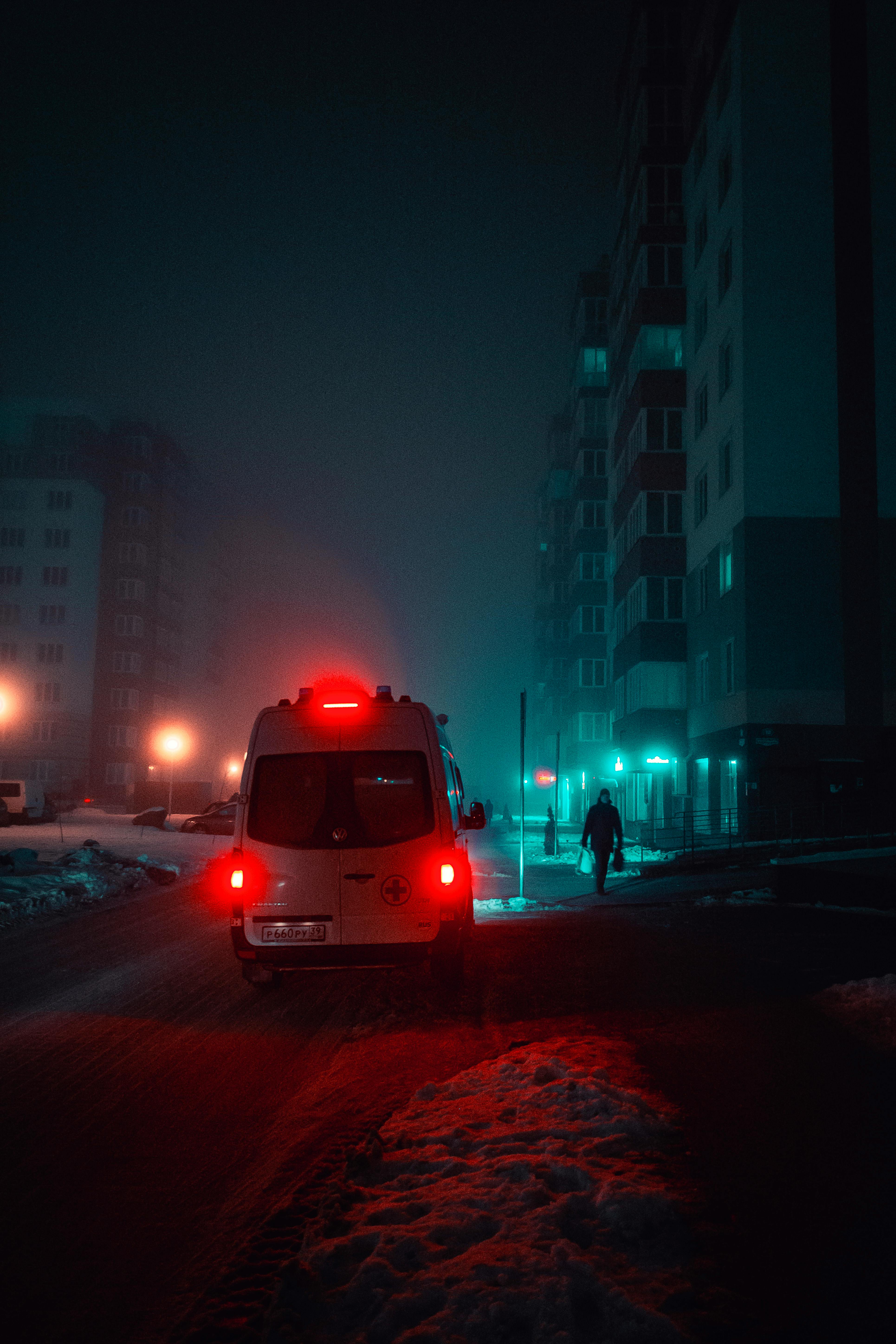 Une ambulance arrive | Source : Pexels