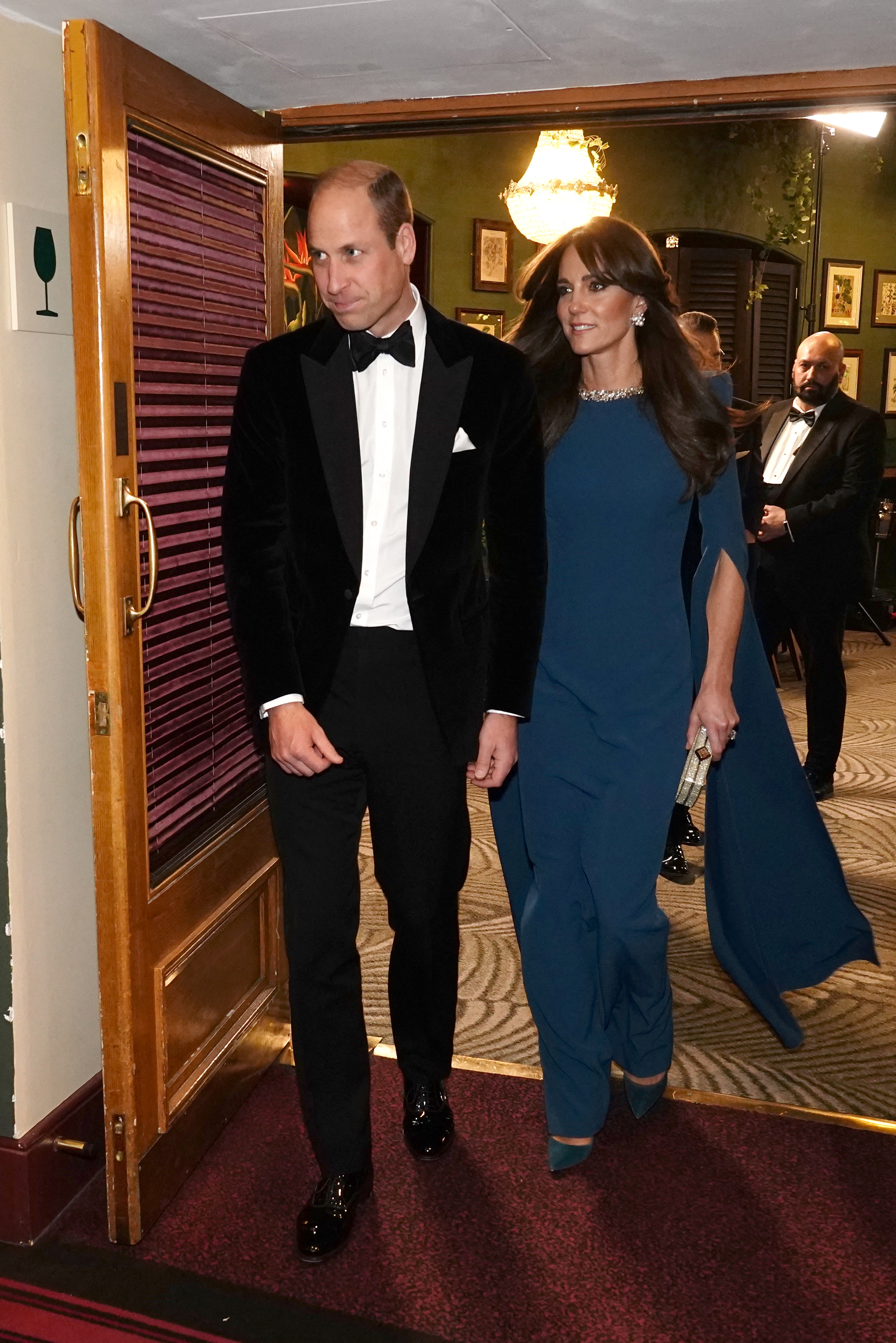 La princesse Catherine et le prince William lors de la représentation royale de variétés au Royal Albert Hall à Londres, le 30 novembre 2023 | Source : Getty Images
