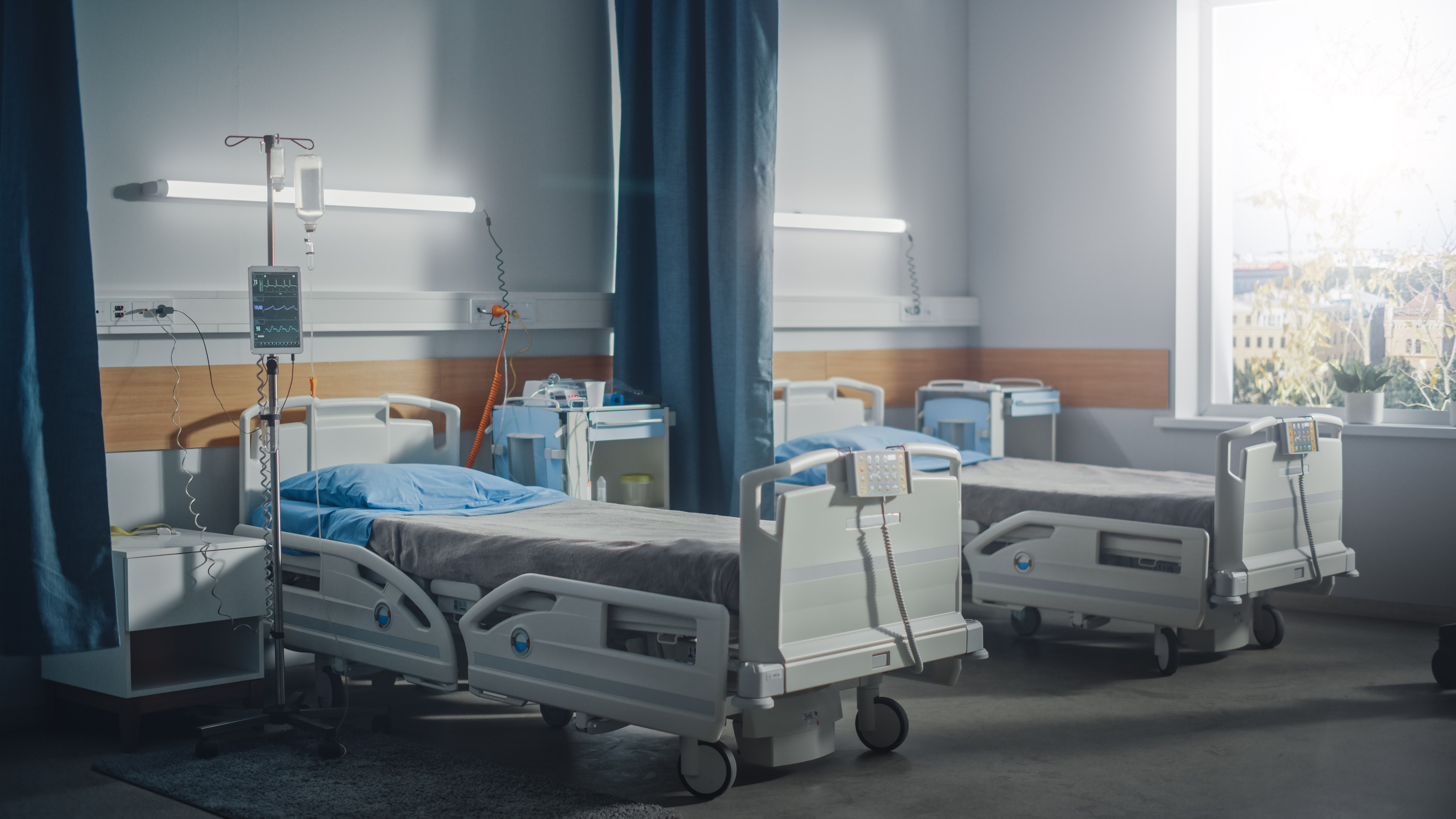 Camas de hospital | Fonte: Shutterstock