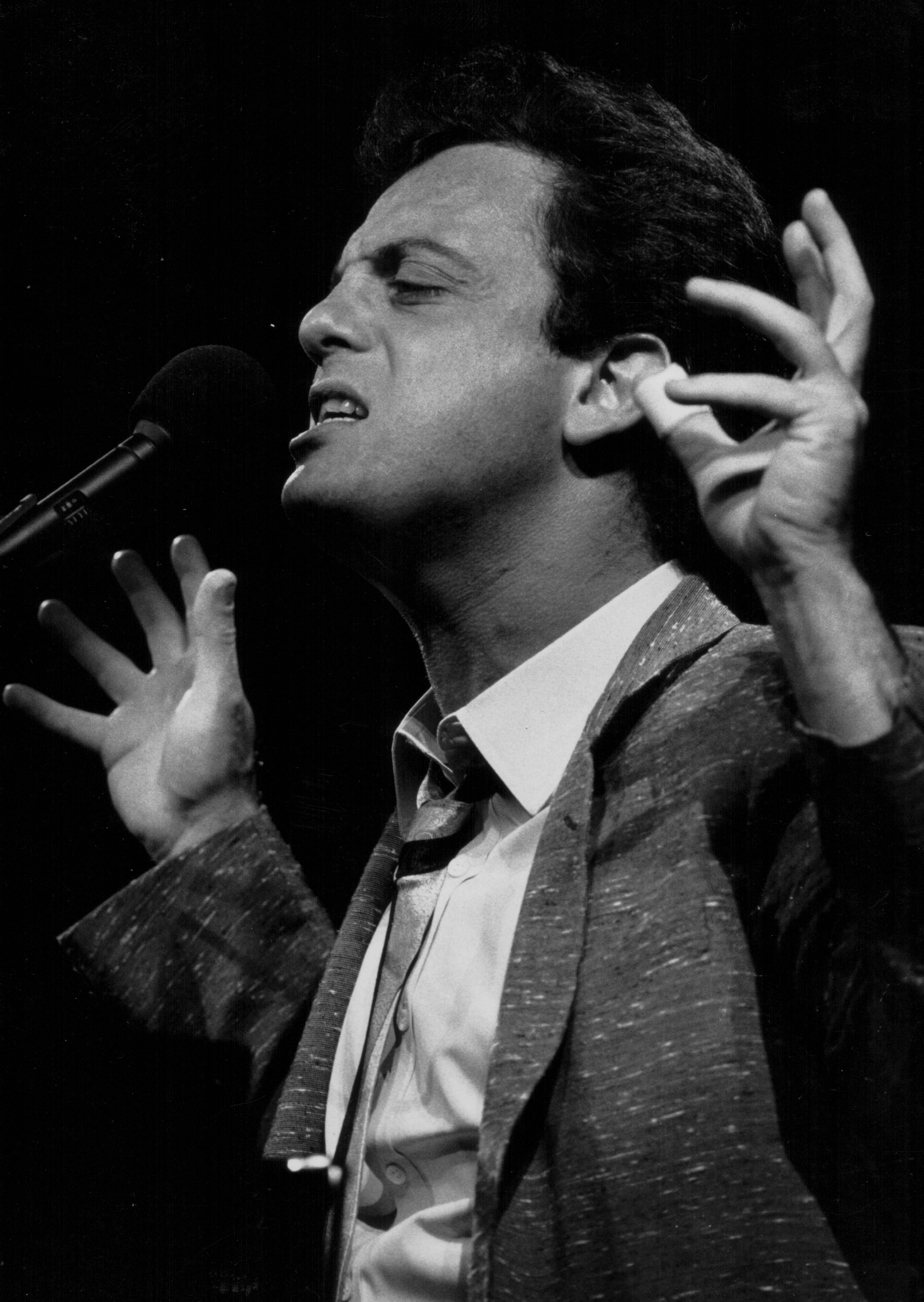 Billy Joel sur scène, vers 1980-1990 | Source : Getty Images