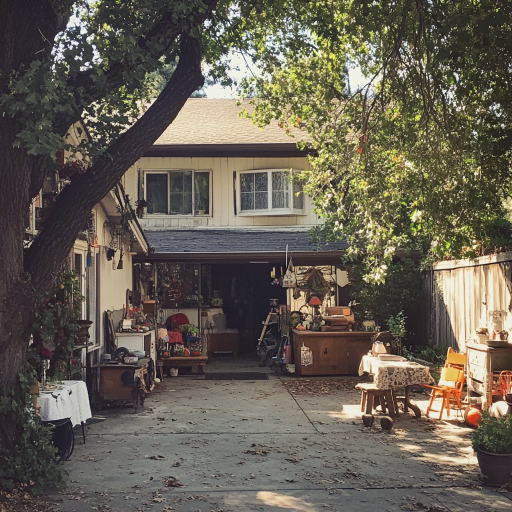 L'extérieur d'une maison | Source : Midjourney