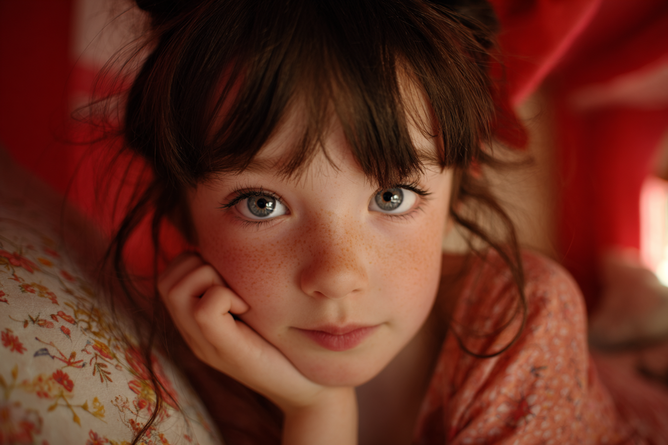 Une petite fille | Source : Midjourney
